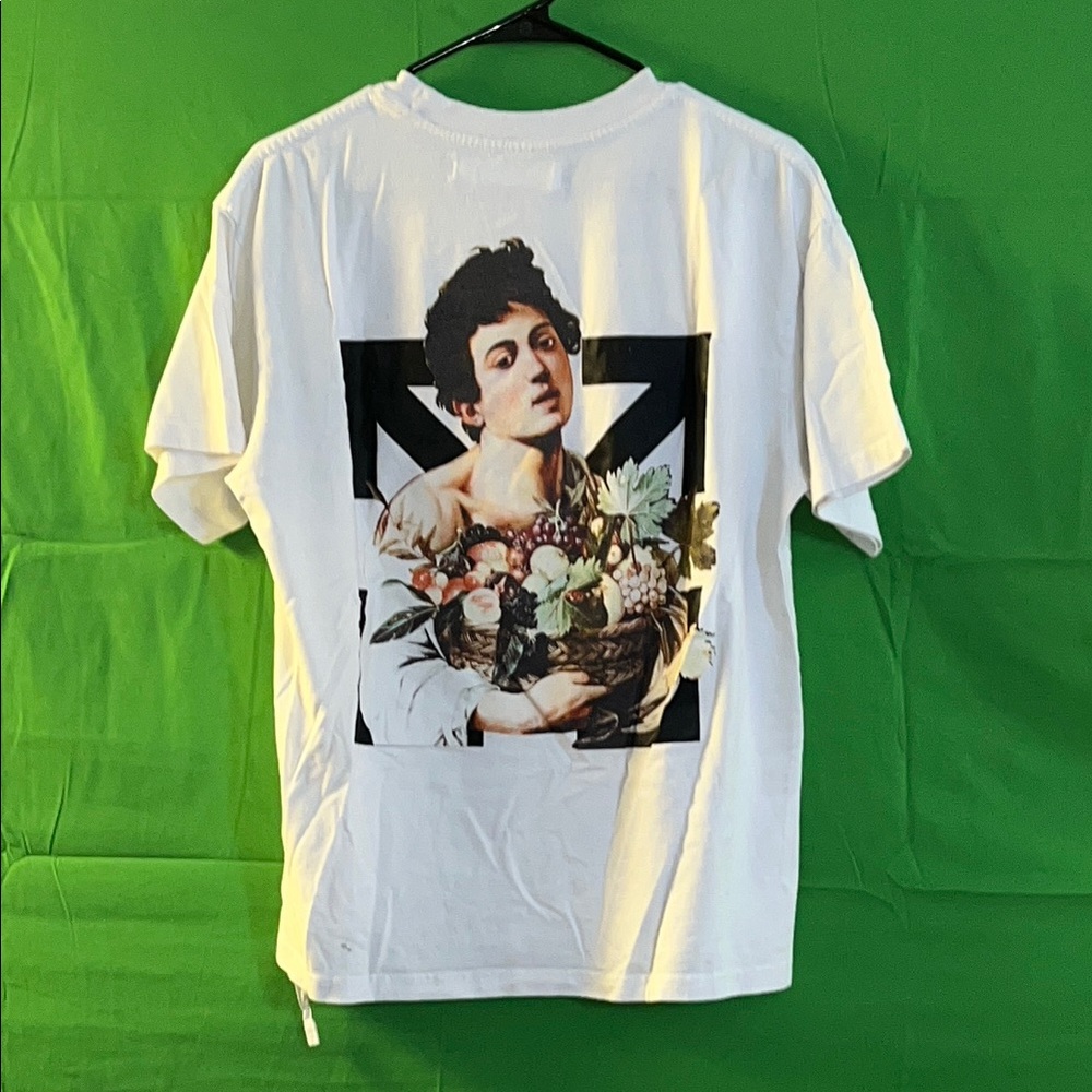Off-White White Graphic Tee
